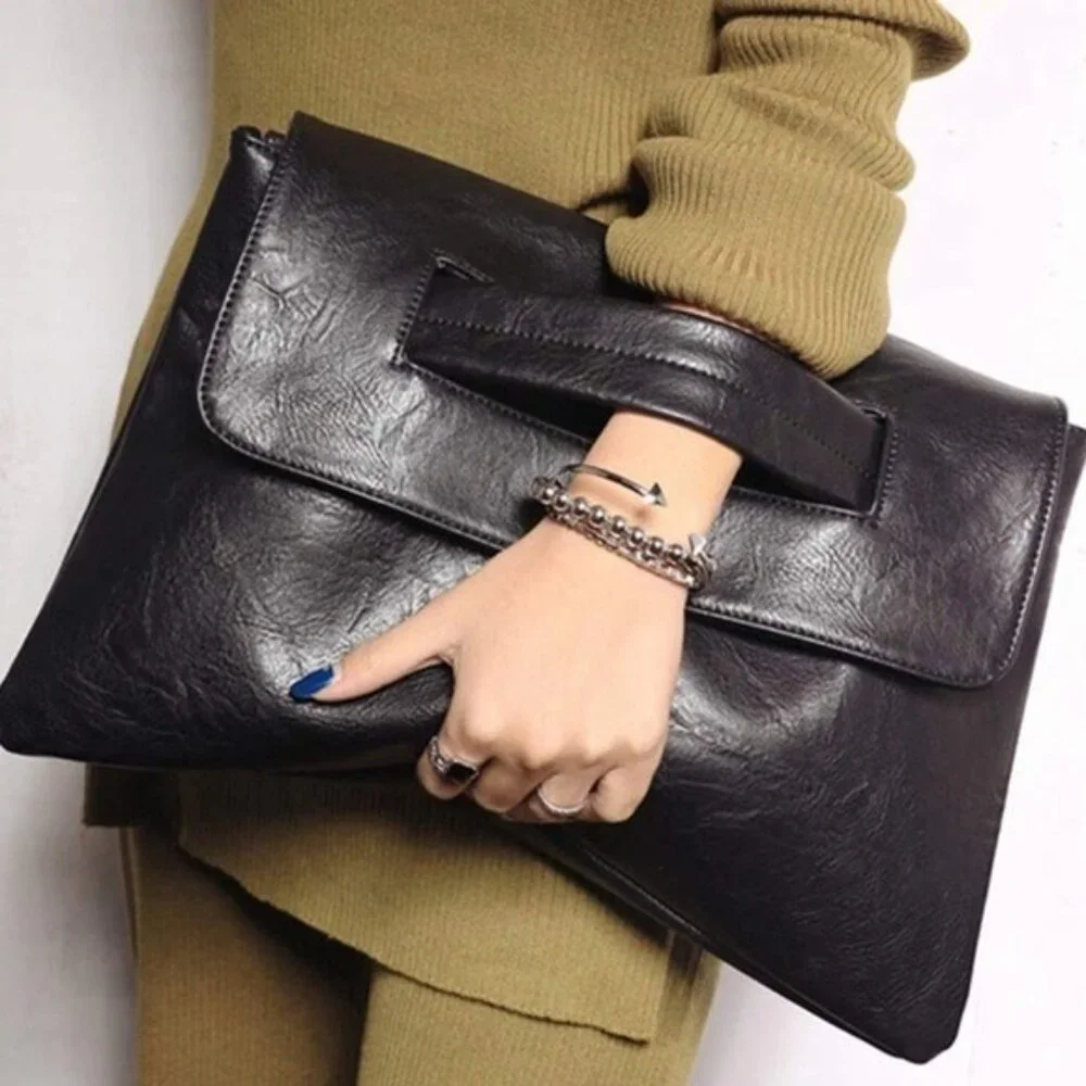 Boho Envelope Bag Vegan Leather